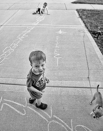Photo-a-day #159: June 8, 2014 -  Sidewalk Chalk