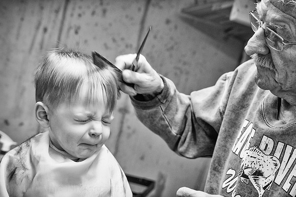 Photo-a-day #74: March 15, 2014 - Becker Haircut