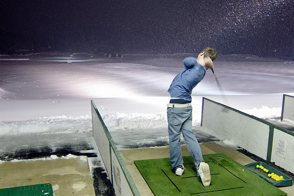 Photo-a-day #17: January 17, 2011 - A great day for... Golf?