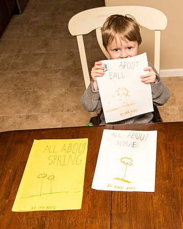 Photo-a-day #72: March 13, 2014 - Ian the Author