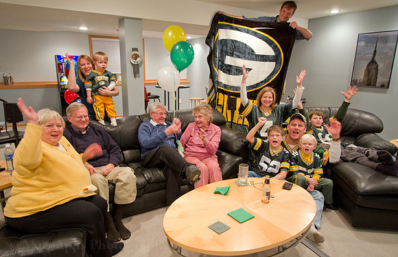 Photo-a-day #23: January 23, 2011 - Packers going to the Super Bowl!