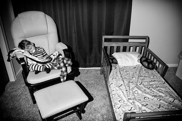 Photo-a-day #36: February 5, 2014 - Becker Sleeping