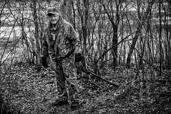 Photo-a-day #119: April 29, 2014 - Dad the Turkey Hunter