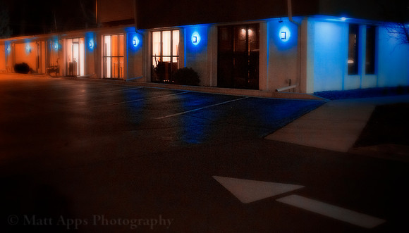 Photo-a-day #108: April 18, 2011 - Blue Light Special