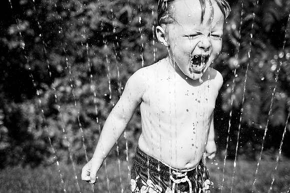 Photo-a-day #198: July 17, 2011 - Sprinkler in the Scorcher