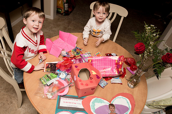 Photo-a-day #45: February 14, 2014 - Valentine's Day Loot