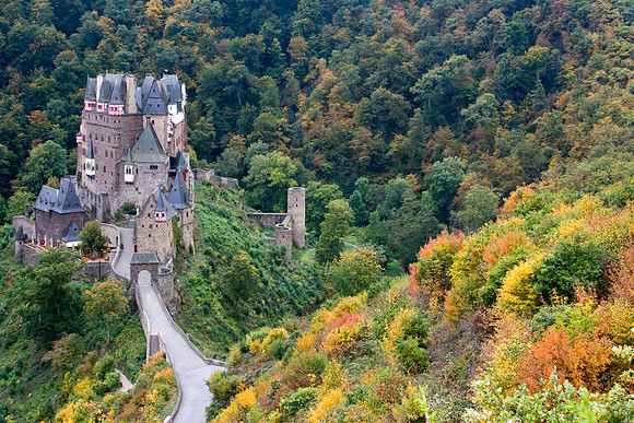 Ancient German Castle in the Autumn