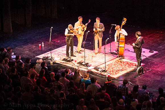 Photo-a-day #85: March 26, 2014 - Punch Brothers, as a fan