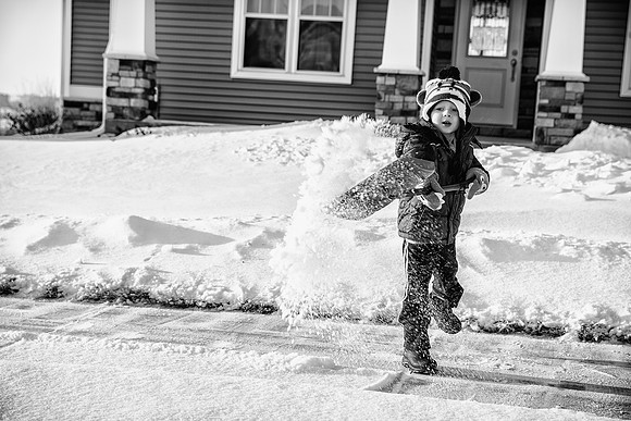 Photo-a-day #43: February 12, 2014 - Snow Shoveling