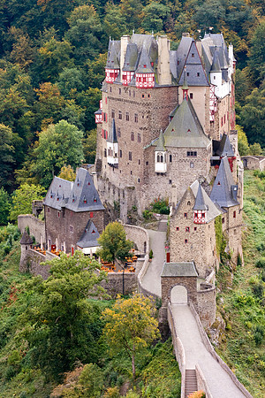 Ancient German Castle in the Autumn
