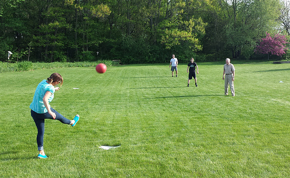 Photo-a-day #145: May 25, 2014 - Kickball