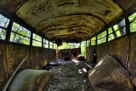 Photo-a-day #217: August 5, 2011 - Deep Woods Bus