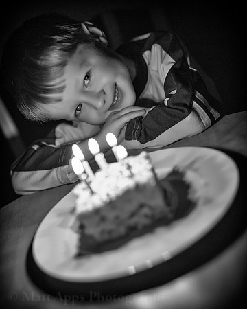 Photo-a-day #26: January 26, 2014 -  Ian's 5th Birthday