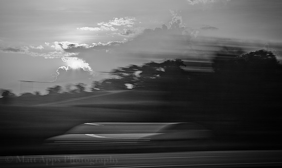 Photo-a-day #214: August 2, 2011 - Sunset drive abstract