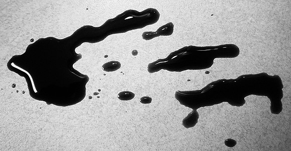 Photo-a-day #8: January 8, 2011 - Spilled Soy Ink-blot Test